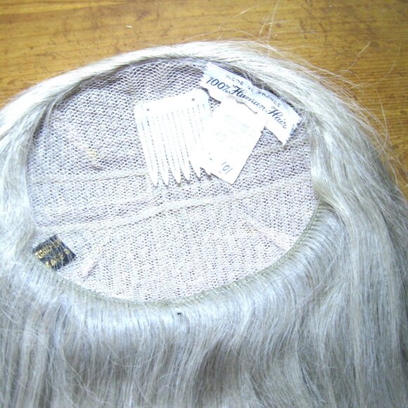 Vintage 100% Spanish Human Hair Fall ^ Color 101 12-13" long - Picture 7 of 7